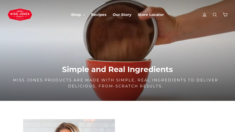 Miss Jones Baking Co | Organic Baking Mixes & Frostings
