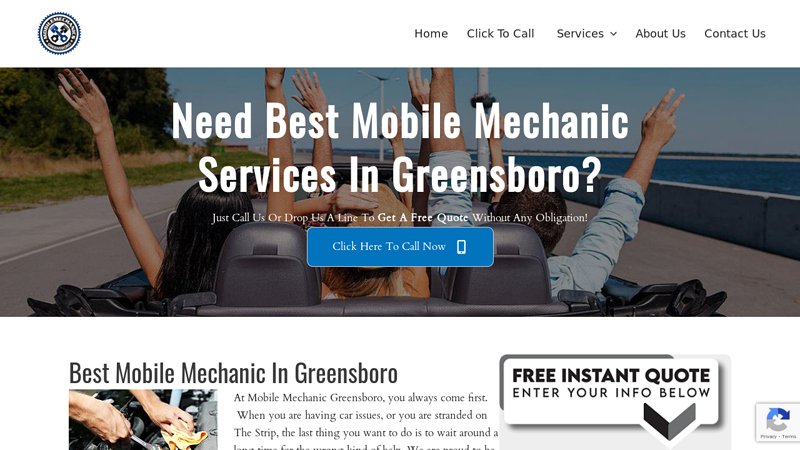 Mobile Mechanic Greensboro NC | Available Now 👨?🔧 | Best Rates | Auto Repair