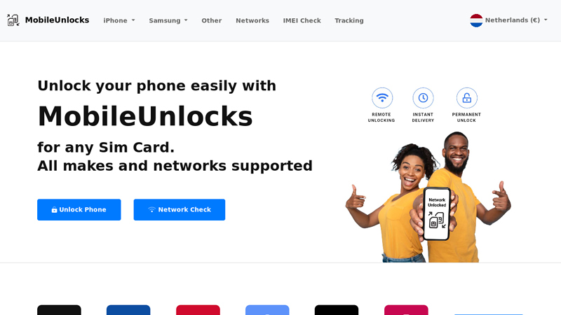Get unlocked today at MobileUnlocks :: MobileUnlocks