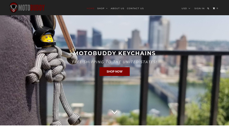 The MotoBuddy Co. - Paracord Keychains and Kickstand Pads
