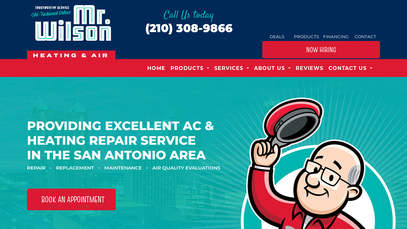 AC & Heat Pump Repair San Antonio | Mr. Wilson Heating & Air Conditioning