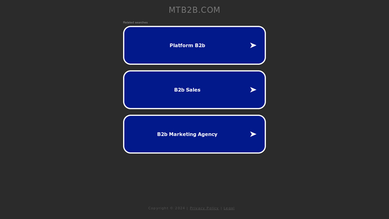 Taiwan machine tool B2B