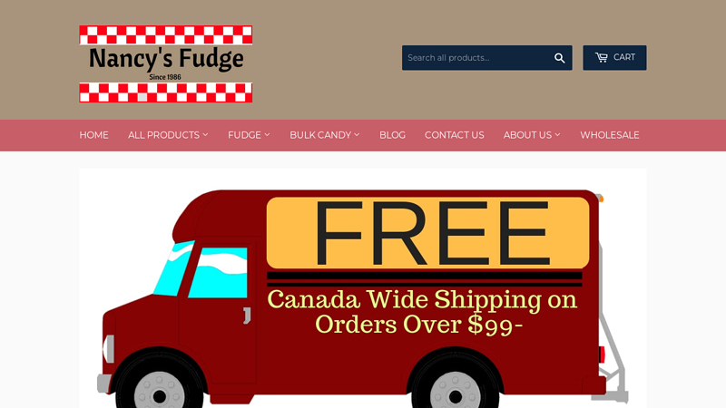 Assorted Fudge | Gourmet Fudge | Online Candy Store Canada C Nancy
