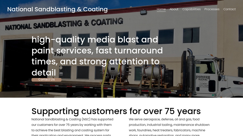 National Sandblasting & Coating