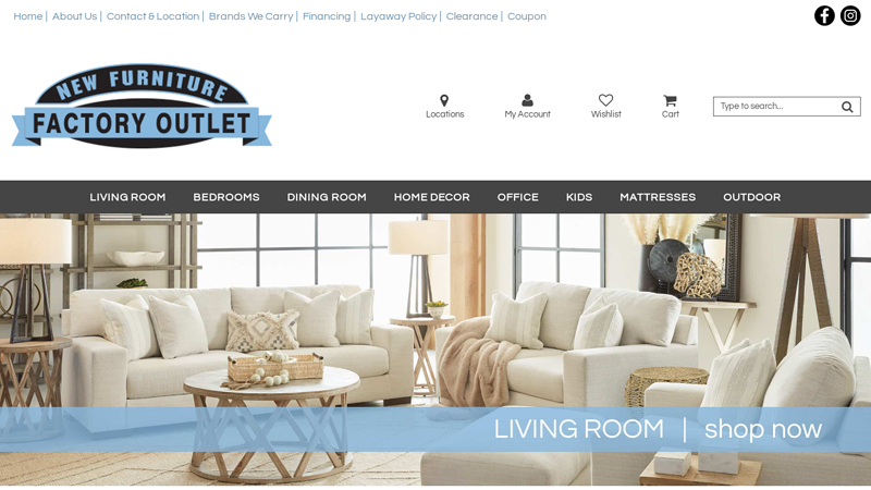 New Furniture Factory Outlet - Rock Hill, SC