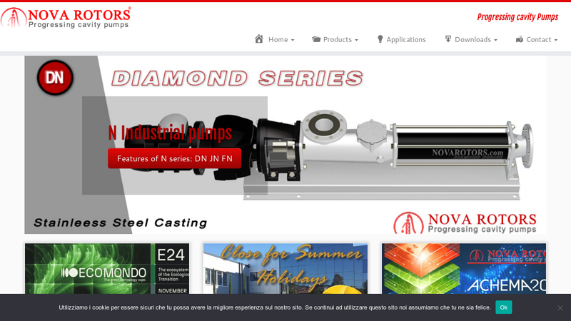 Pumps Progressing Cavity - EN - Progressing cavity Pumps