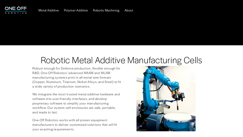 One-Off Robotics