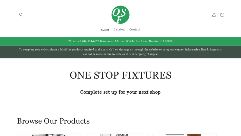 One Stop Fixtures C OneStopFixture