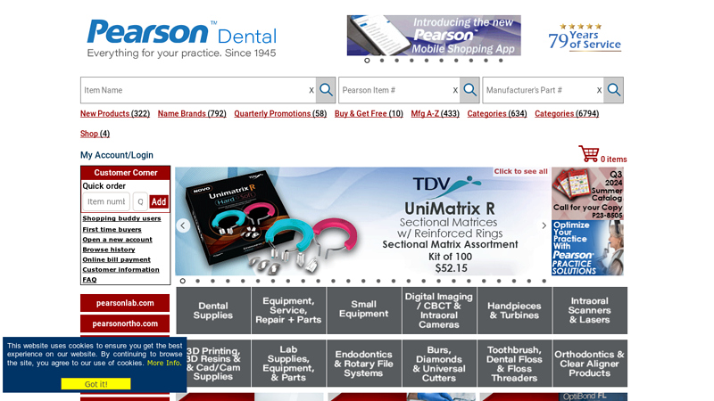 Dental Supplies, Equipment, Service, Technology | Pearson Dental Supply