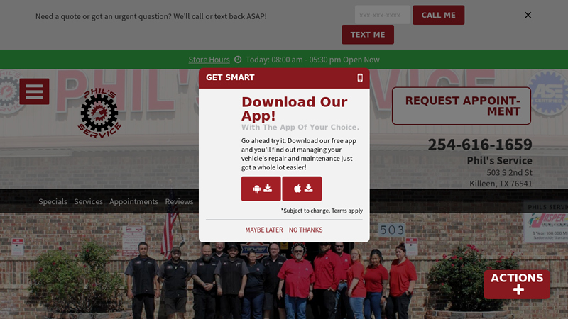 Auto Repair Shop Killeen, TX - Auto Repair Services | Mechanic