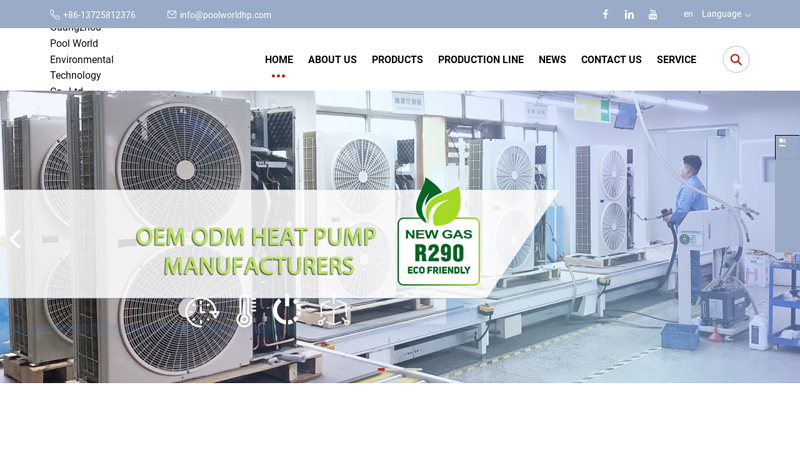 China Heating & Cooling & DHW Heat Pump Manufacturers, Swimming Pool Heat Pump Suppliers, Hot Water Heat Pump Factory | POOLWORLD