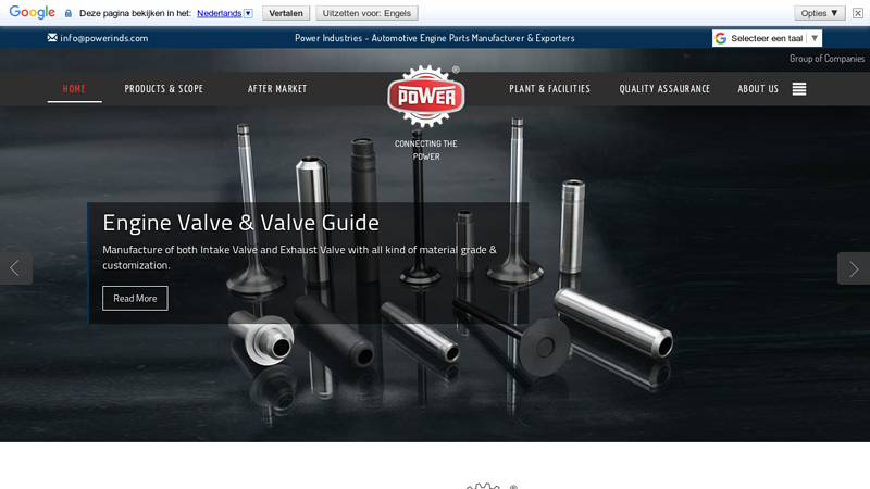 Power Industries | Truck & Tractor Engine Parts Manufacturers