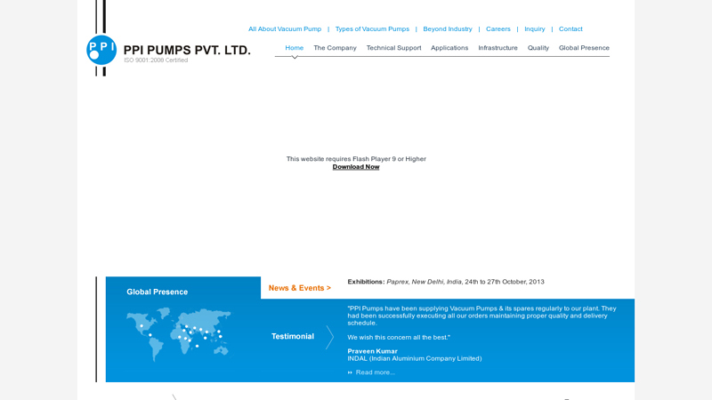 Vacuum Pump Manufacturer - PPI Pumps