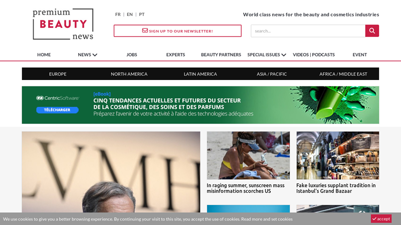 Premium Beauty News - World class news for the beauty and cosmetics industries