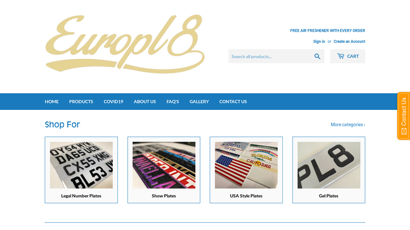 www.pressedplate.com C Europl8