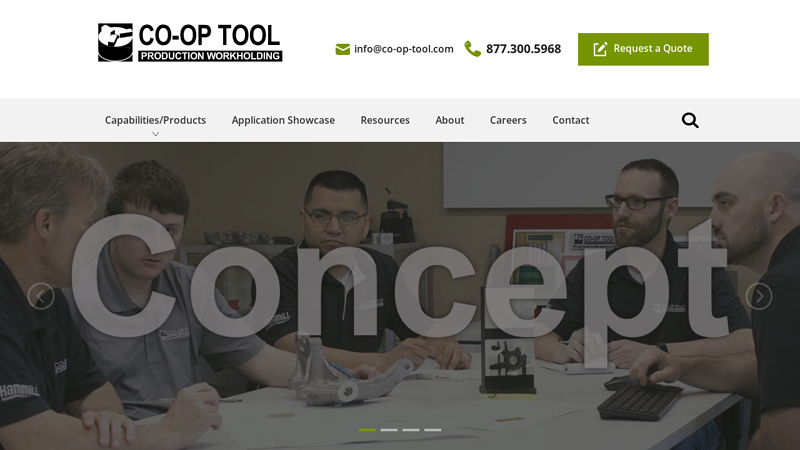 Precision Turn-Key Solutions | Co-Op Tool Workholding Systems