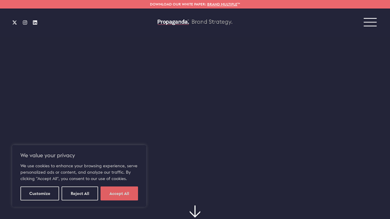 Propaganda | Brand Strategy & Consultancy