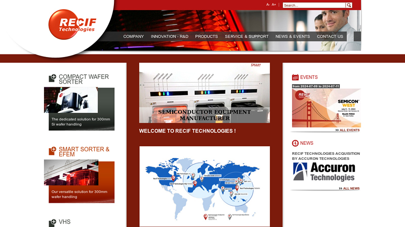 Welcome to RECIF Technologies !