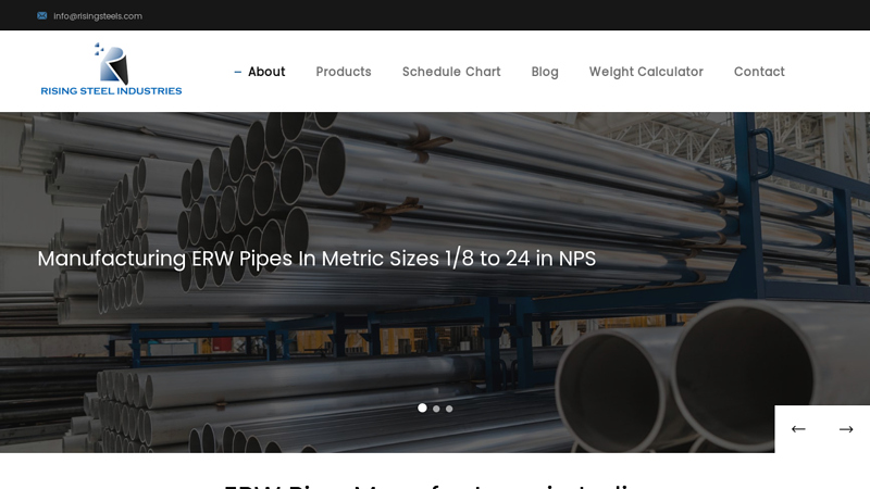 ERW pipe manufacturer in India and welded steel pipe supplier Mumbai