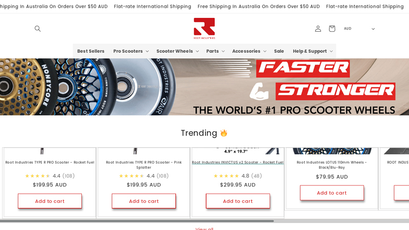 Root Industries | Faster, Lighter, Stronger Since 2009