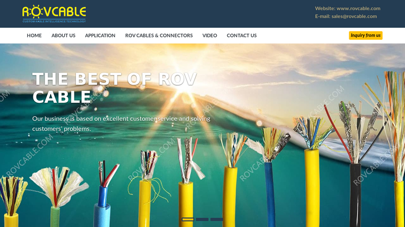 ROV Cable, ROV Umbilical Cable, ROV Tether Cable-Shanghai Kabel Intelligence Technolgy Co Ltd