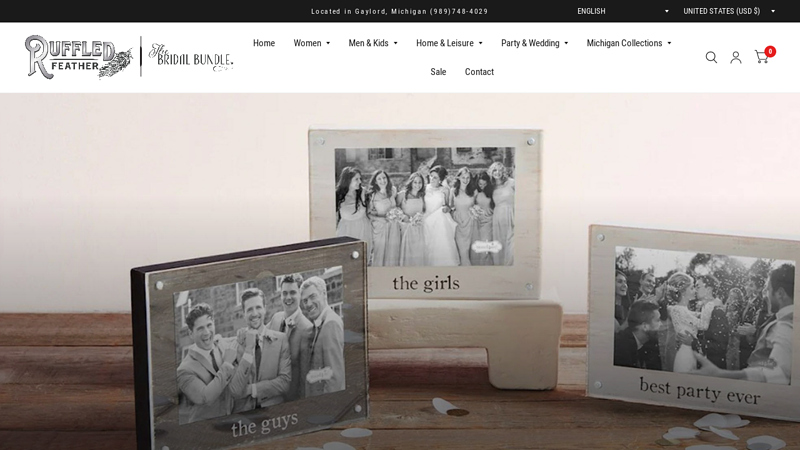 The Ruffled Feather is Northern Michigans newest "Unique Boutique"