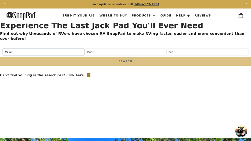 RV SnapPad? | Permanent RV Jack Pads & Leveler Pads
