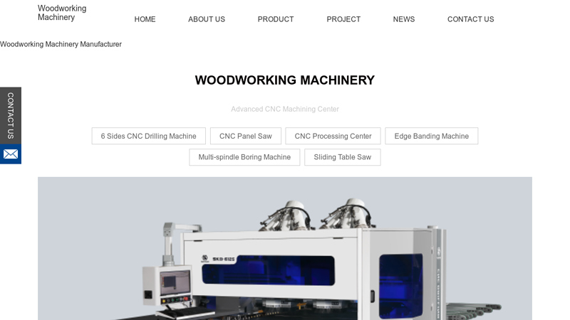 Woodworking Machinery | CNC Machining Center - Sandar
