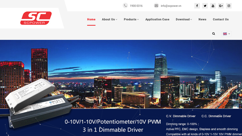 Scpower - The manufacturer of LED dimmable driver (LED Dim Driver), including 0/1-10V dim driver, TRIAC dim driver, DALI dim driver, ZigBee wireless dim driver.