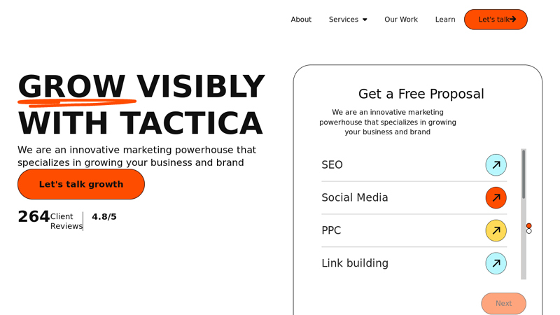 TACTICA - Digital Marketing Agency
