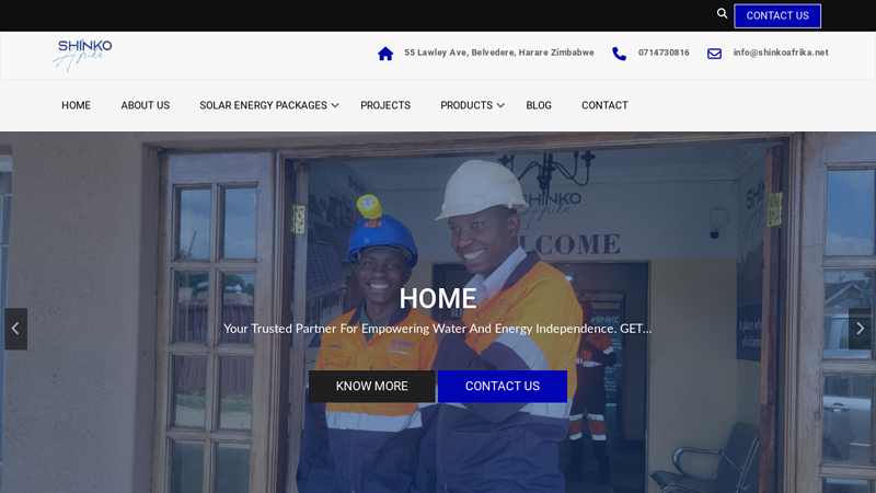Solar Energy Zimbabwe - Shinko Solar & Boreholes
