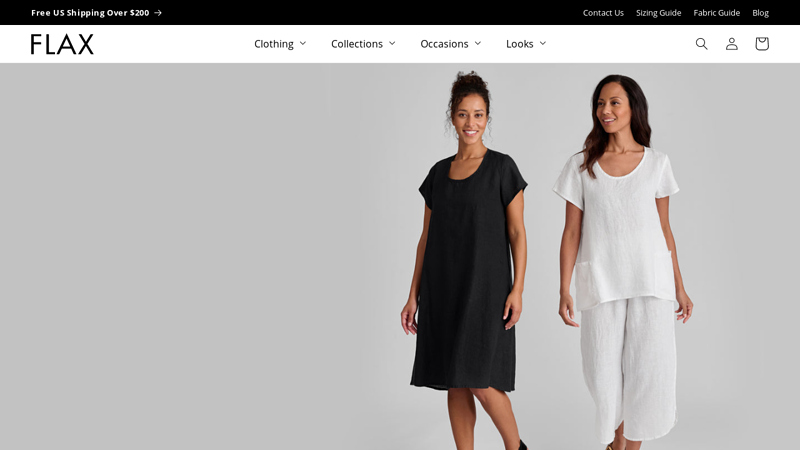 FLAX Linen Clothing- Trusted Quality