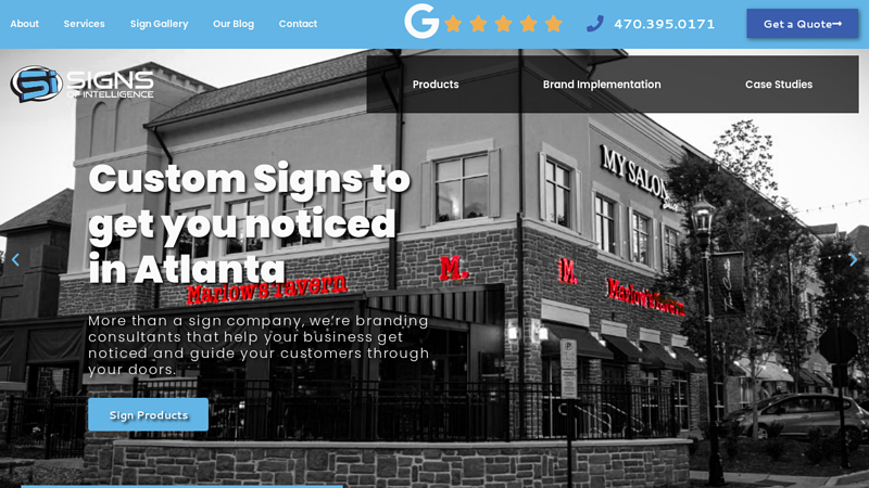 Atlanta Sign Company | Outdoor and Indoor Business Signs