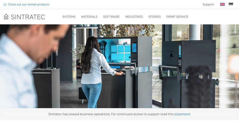 Professional SLS 3D Printers | Sintratec