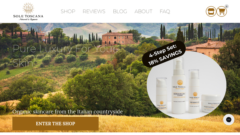 Sole Toscana | Natural & Organic | Clean Skincare & Beauty from Italy