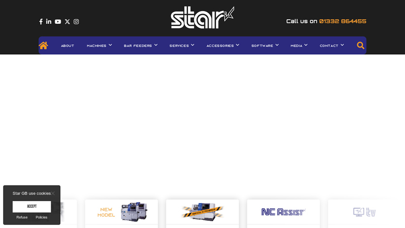 Star Micronics GB | Sliding Head Lathe CNC Machinery