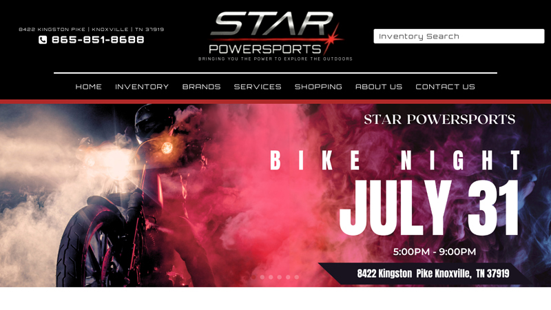 Motorsports Vehicles for Sale | ATVs, Side by Sides, Boats & More | New & Used - StarPowersportsTN.com