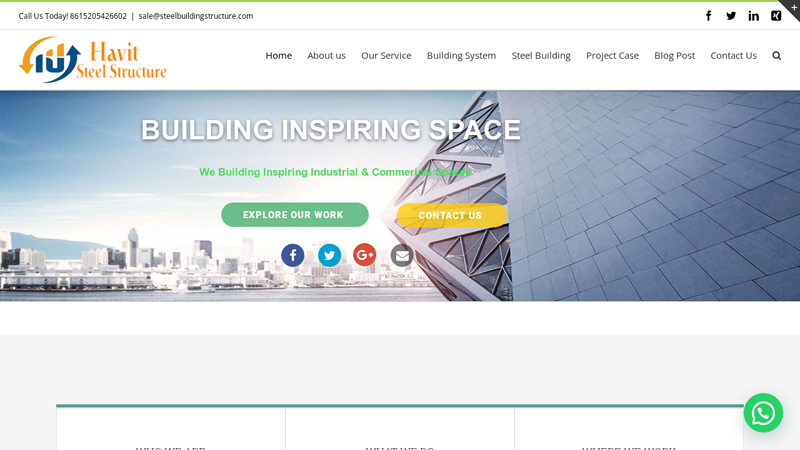 China Steel Structure Building,Steel Warehouse,Workshop,Shed,Garage