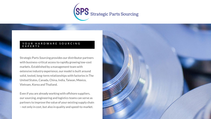 Fasteners & Hardware Sourcing