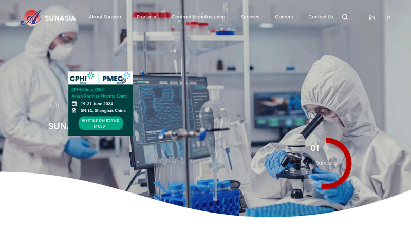 Sunasia Co., Ltd. - Your Trusted Pharmaceutical Partner in China