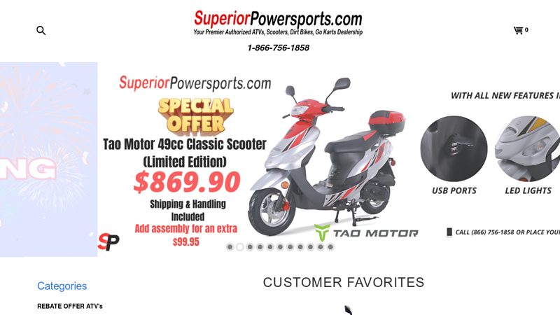 Your Premier Authorized ATVs, Scooters, Dirtbikes, Pocketbikes, Gokarts Dealership