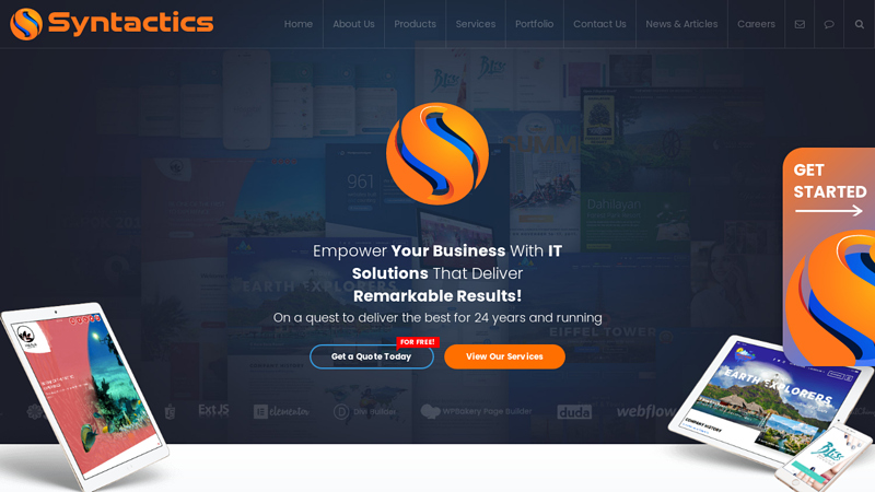 Web Design Philippines | Digital Marketing Company - Syntactics, Inc.
