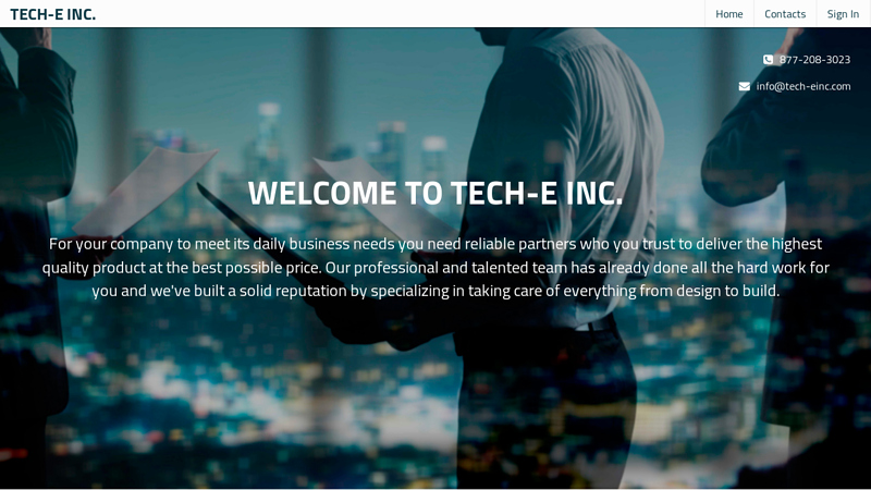 TECH-E INC.