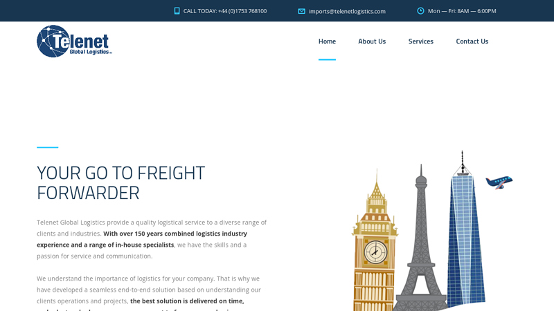 Global Freight Forwarder | UK Imports & Exports | Telenet Global Logistics