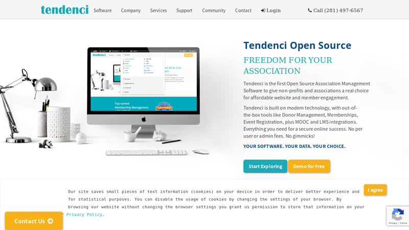 Tendenci - The Open Source AMS | Membership Management System and NGO Software | Open Source Association Management Software and Donor Management.