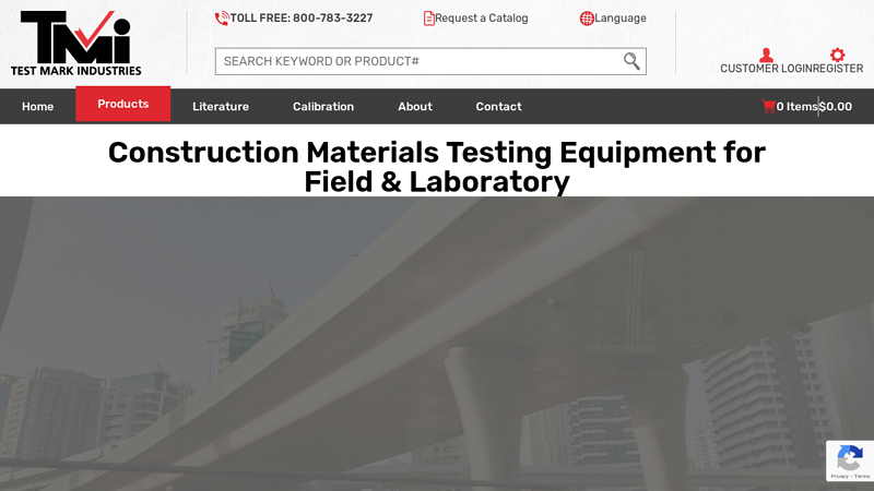 Test Mark Industries - Construction Materials Testing Equipment