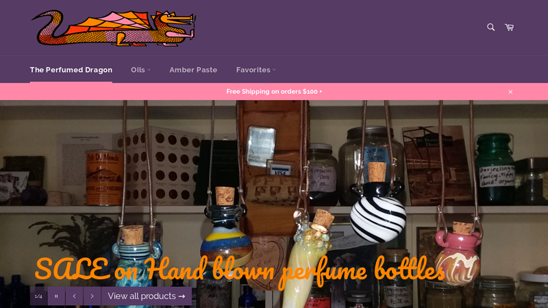 The Perfumed Dragon | Exotic Oils & Resins