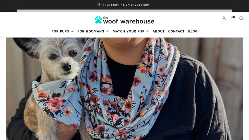 The Woof Warehouse: Dog Bandanas, Beds, Pajamas, Accessories & More