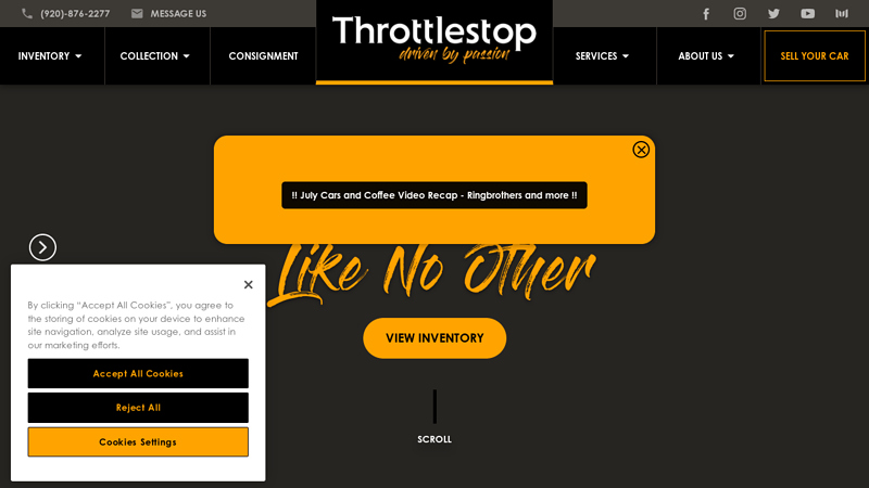 Throttlestop | Automotive and Motorcycle Consignment Dealer