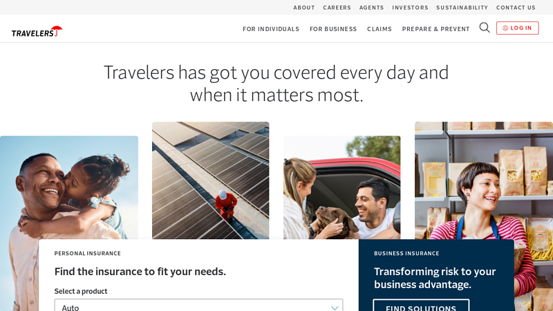 Travelers: Insurance Coverage and Protection for What Matters Most